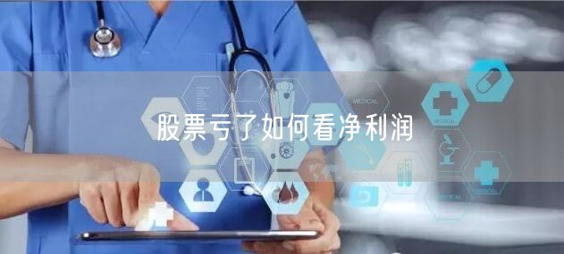 股票亏了如何看净利润